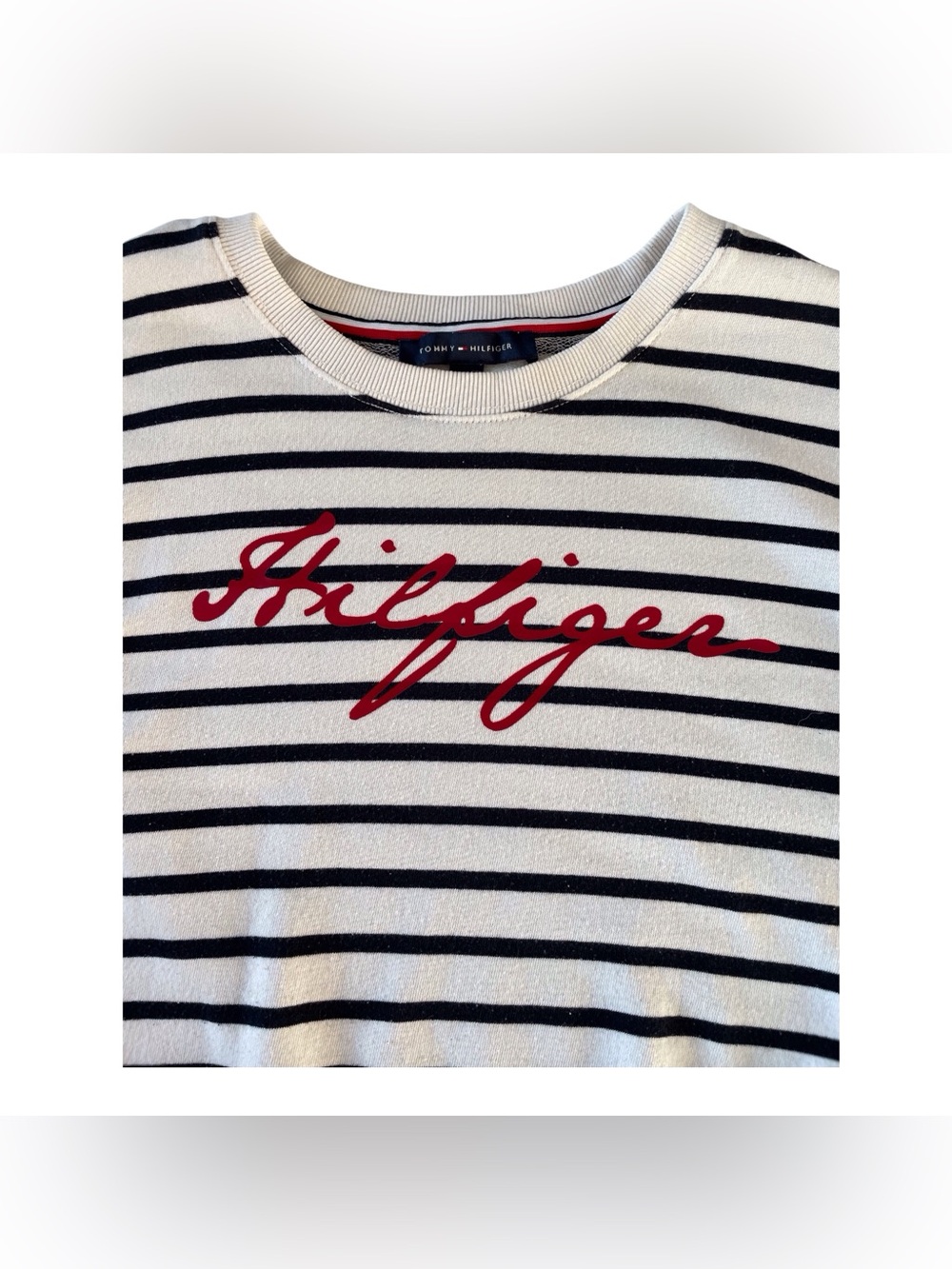 Tommy Hilfiger Women’s Striped Sweater, L - Picture 5 of 6
